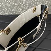 Fortok Valentino Garavani Viva Superstar Tote Bag White & Black 27x18x3cm - 6