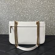 Fortok Valentino Garavani Viva Superstar Tote Bag White & Black 27x18x3cm - 3