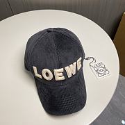 Fortok Loewe Corduroy Baseball Cap Grey - 6