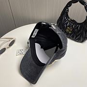 Fortok Loewe Corduroy Baseball Cap Grey - 3