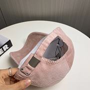 Fortok Loewe Corduroy Baseball Cap Pink - 2