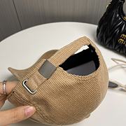 Fortok Loewe Corduroy Baseball Cap Brown - 3