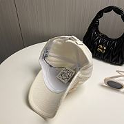 Fortok Loewe Corduroy Baseball Cap Cream - 2