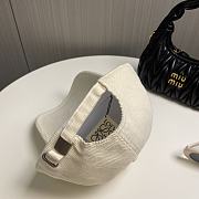 Fortok Loewe Corduroy Baseball Cap Cream - 3