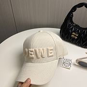 Fortok Loewe Corduroy Baseball Cap Cream - 4