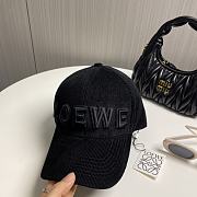 Fortok Loewe Corduroy Baseball Cap Black - 6