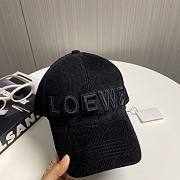 Fortok Loewe Corduroy Baseball Cap Black - 5