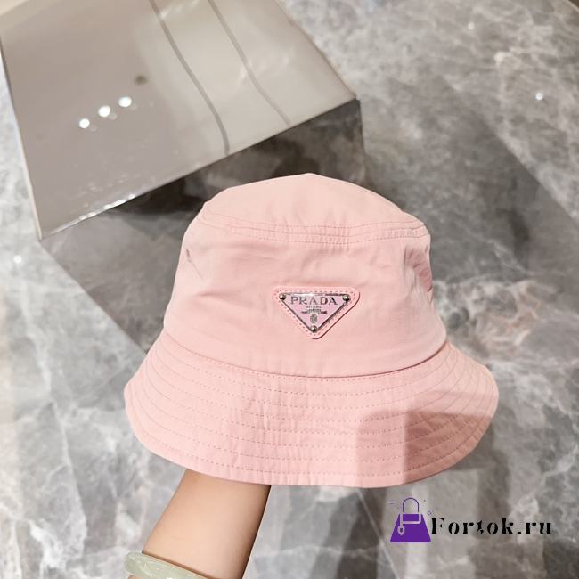 Fortok Prada Bucket Hat Pink - 1