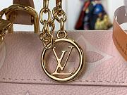 Fortok Louis Vuitton Nano Madeleine Handbag Pink 12.5x6x21cm - 4