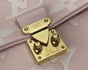Fortok Louis Vuitton Nano Madeleine Handbag Pink 12.5x6x21cm - 3