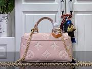 Fortok Louis Vuitton Nano Madeleine Handbag Pink 12.5x6x21cm - 2