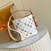 Fortok Louis Vuitton x BM All In BB Bag White Multicolor M13089 16x18x12cm - 1