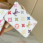 Fortok Louis Vuitton x BM All In BB Bag White Multicolor M13089 16x18x12cm - 3