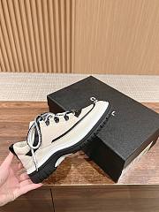 Fortok Chanel 25C Diamond Panda Sneakers Cream - 5