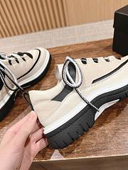 Fortok Chanel 25C Diamond Panda Sneakers Cream - 3