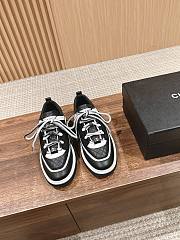 Fortok Chanel 25C Diamond Panda Sneakers Black - 1