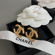 Fortok Chanel Lava Double C Earrings Gold - 5