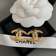 Fortok Chanel Lava Double C Earrings Gold - 2