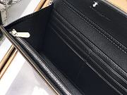 Fortok Dior Gold Metallic Patent Micro-Cannage Lady Dior Croisiere Chain Wallet 21cm - 4