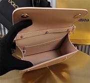 Fortok Dolce & Gabbana Beige Leather Top Handle Bag 11x19x5cm  - 5