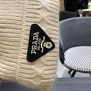 Fortok Prada 24 Knitted Wool Beanie Beige - 2