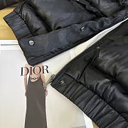 Fortok Chanel Pocket Down Jacket Black / Red - 6
