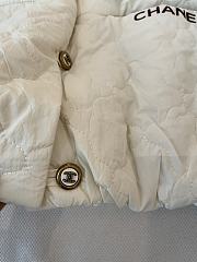 Fortok Chanel CC Vintage Cotton Jacket White - 4