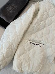 Fortok Chanel CC Vintage Cotton Jacket White - 2