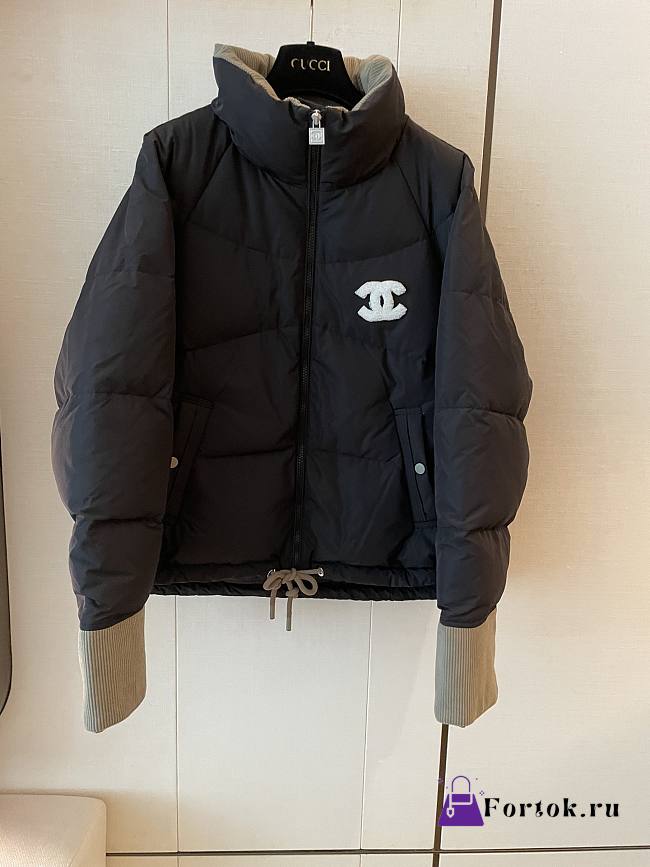 Fortok Chanel Down Jacket Black - 1