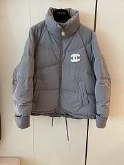 Fortok Chanel Down Jacket Grey - 1