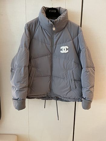 Fortok Chanel Down Jacket Grey
