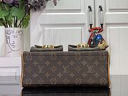Fortok Louis Vuitton Manhattan Handbag Brown M40026 30x12x20cm - 6