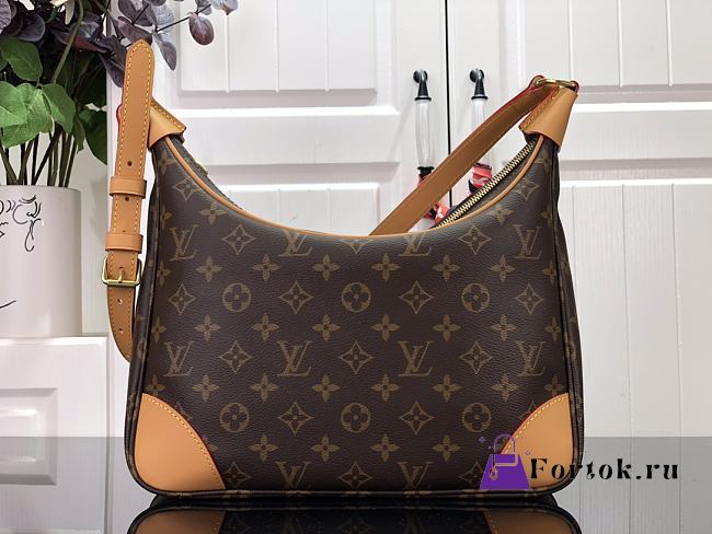 Fortok Louis Vuitton Boulogne Handbag M51265 19x30x10cm - 1