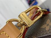 Fortok Louis Vuitton Vintage Cylindrical Bag Brown M51384 21x10x10cm - 3
