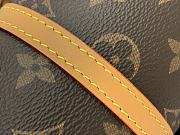 Fortok Louis Vuitton Vintage Cylindrical Bag Brown M51384 21x10x10cm - 2