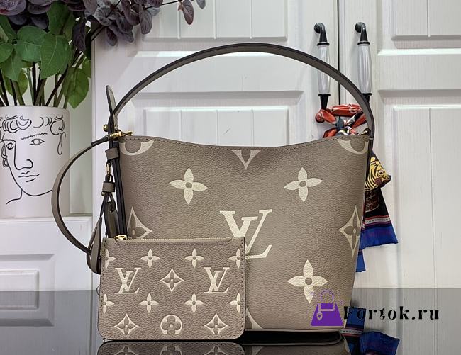 Fortok Louis Vuitton All In BB Bag Biocolor Taupe & Cream M13045 16x18x12cm  - 1