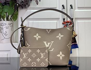 Fortok Louis Vuitton All In BB Bag Biocolor Taupe & Cream M13045 16x18x12cm 