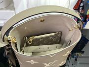 Fortok Louis Vuitton All In BB Bag Biocolor Taupe & Cream M13045 16x18x12cm  - 5