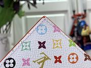 Fortok Louis Vuitton x TM Passport Holder White Multicolor M14178 14x2.5x10cm - 2