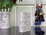 Fortok Louis Vuitton x TM Passport Holder White Multicolor M14178 14x2.5x10cm - 6
