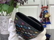 Fortok Louis Vuitton x TM Rosalie Wallet Black M13399 11x8x2.5cm - 4