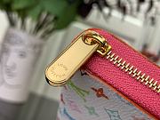 Fortok Louis Vuitton x TM Zippy Coin Purse White M13409 11x8.5x2cm - 5
