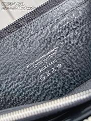 Fortok Louis Vuitton x TM Clémence Wallet Black Multicolor M13408 20x9x2cm  - 2