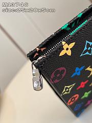 Fortok Louis Vuitton x TM Toiletry Pouch Black M13746 25x20x5.5cm - 2