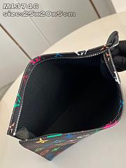Fortok Louis Vuitton x TM Toiletry Pouch Black M13746 25x20x5.5cm - 3