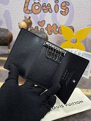 Fortok Louis Vuitton x TM 6 Key Holder Black M14092 12x7x2cm - 3