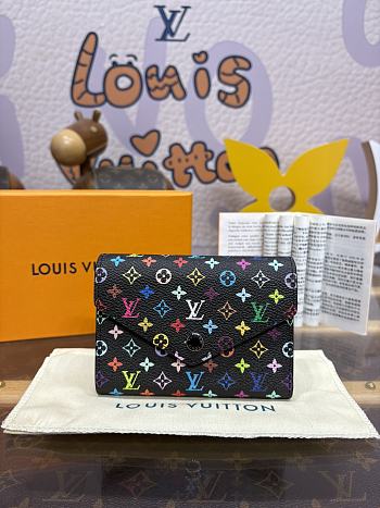 Fortok Louis Vuitton  x TM Victorine Wallet Black M14163 12x9.5x2.5cm