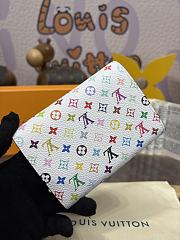 Fortok Louis Vuitton x TM Victorine Wallet White M14163 12x9.5x2.5cm - 3