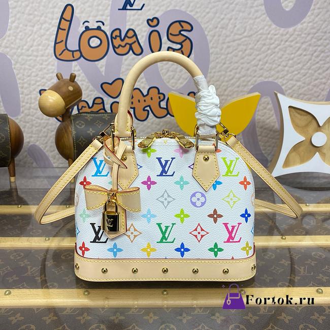 Fortok Louis Vuitton x TM Alma BB Bag M13078 23.5x11.5x17.5cm - 1
