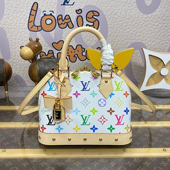 Fortok Louis Vuitton x TM Alma BB Bag M13078 23.5x11.5x17.5cm
